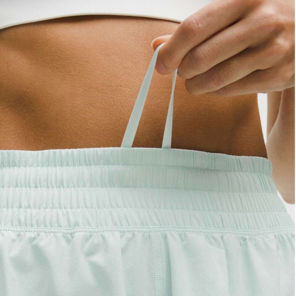 Lululemon Shake It Out High-Rise Running Short 2.5" Mint Breeze (NWT) - Picture 4 of 8